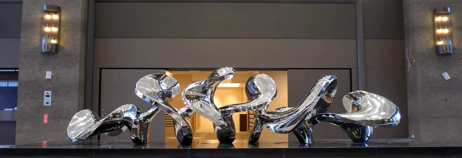 calidad Escultura al aire libre del metal fábrica