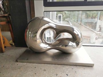 Esculturas interiores del metal de la artesanía, decoración del hogar de la escultura del metal del arte abstracto